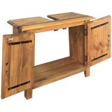  Toaletni ormarić za kupaonicu od masivne reciklirane borovine 70 x 32 x 63 cm | shoptok.hr