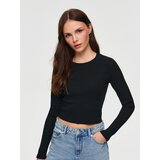 House - Kratka bluza s dugim rukavima - Crna Cijene