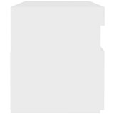 vidaXL noćni ormarić LED visoki sjaj bijeli 2 kom 60 x 35 x 40 cm drvo | shoptok.hr