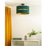  Duolla - Plafonski luster DUO 1xE27/15W/230V, prečnik 40 cm, zelena/zlatna | Eponuda.com