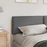  Tapecirani uzglavlje Prirodna i svijetlo siva | shoptok.hr