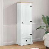  Ormari s ladicama Bijelo 55 x 38 x 170 cm Čvrsto borovo drvo | shoptok.hr