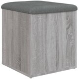  Klupa za cipele siva boja hrasta 42x42x45 cm konstruirano drvo | Eponuda.ba