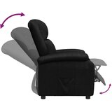  Naslonjač od umjetne kože crni | shoptok.hr