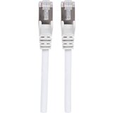 Intellinet 741910 RJ45 omrežni kabel\, Patch kabel CAT 6a (neobdelani kabel CAT7) S/FTP 7.50 m bela brez halogena 1 kos, (20519117) Cene