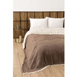  Muslin - Braon (170 x 250) Braon Dvostrani Pokrivač | Eponuda.com