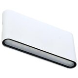  Ecolite ZFP12-BI - LED spoljašnje zidno svetlo BRICK 2xLED/6W/230V IP65 bela | Eponuda.com