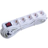  PP510P Produžna priključnica 5/10met 1,5mm2 s prekidačem | shoptok.hr
