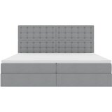  s madracem i skladištem Svijetlo siva 200 x 200 cm | shoptok.hr