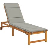  Jastučić za ležaljku GEMERT 100% poliester Siva 200 x 50 x 3 cm - Siva 200 x 50 x 3 cm Poliester | shoptok.hr