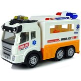 Vozilo nujne pomoči v obliki tovornjaka - bela/oranžna | Shoptok.si