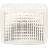  Vrtni stol boja bijeli 53 x 53 x 40 cm plastični | shoptok.hr