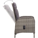  3-dijelni vrtni bistro set od poliratana sivi | shoptok.hr
