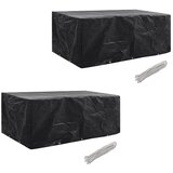  Navlake za vrtni namještaj za 8 osoba 2 kom 10 ušica 229x113 cm | shoptok.hr