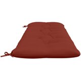  Jastučić za klupu VIANEN 100% poliester Crvena 180 x 60 x 12 cm | shoptok.hr