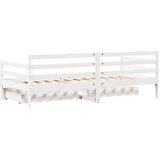  Dnevni krevet s ladicama bez madraca 90x200 cm masivno drvo | shoptok.hr