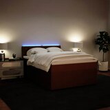  Krevet s oprugama i madracem ružičasti 140x190 cm baršunasti | shoptok.hr