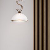  Luster na šipci COBRA 1xE27/60W/230V prečnik 30 cm bronza/patina | Eponuda.com