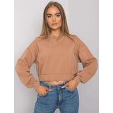 BASIC Feel Good Sweatshirt-RV-BL-7252.31P-camel | Shoptok.si