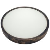  LED stropna svetiljka OAK SMOKY SLIM LED/36W/230V 4000K prečnik 37 cm hrast/tamno braon | Eponuda.com