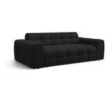 Micadoni Črna sedežna garnitura 222 cm Kendal – | Shoptok.si