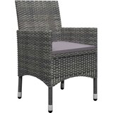 5-dijelni vrtni blagovaonski set sivi | shoptok.hr