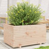 vidaXL Vrtna sadilica 90 x 60 x 49 5 cm od masivne borovine | shoptok.hr