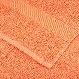 vidaXL Komplet brisač iz bombaža 12-delni SOLUND oranžna 600 gsm | Shoptok.si