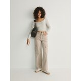 Reserved - Bluza s detaljem na leđima - light grey Cijene