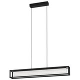 Eglo 39629 - LED luster na sajli sa prigušivačem GUALAJO LED/27W/230V crna | Eponuda.com