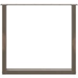vidaXL Noge za jedilno mizo U-oblika 2 kosa 90x(72-73) cm jeklo, (21828560) | Shoptok.si