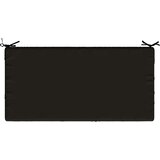  Jastuk za sjedalo SOEST 100% poliester Crna 120 x 80 x 15 cm Slike