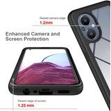 Techsuit Defense360 Pro + zaščita za zaslon za Oppo Reno7 Lite / Reno8 Lite - črna | Shoptok.si