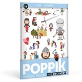 Poppik Edukativni poster s nalepnicama Mini otkrića: BOOO! Crna boja 3+ | Eponuda.com