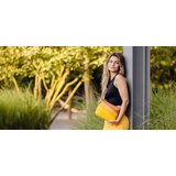 Vuch Coalie Striped Yellow Handbag | Shoptok.si