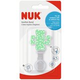 Nuk verižica za dudo s silikonskim obročem multicolor | Shoptok.si
