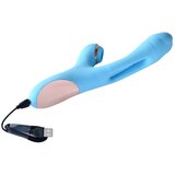 Zenn Vibrator Rabbit Sucking Flap Blue | Shoptok.si
