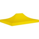 vidaXL Streha za vrtni šotor 4x3 m rumena 270 g/m² Cene