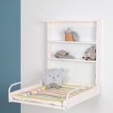 Roba Bela stenska previjalna miza Dschungelbaby – | Shoptok.si