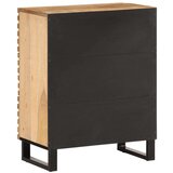  Komoda 2 kosa 60x34x75 cm trden robusten mangov les | Shoptok.si