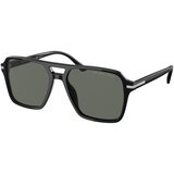 Prada PR20YS 1AB03R Polarized ONE SIZE (55) Črna/Zelena Cene