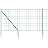 Euro ograda s špicama 25 x 1 m Čelik premazan PVC-om Zelena | shoptok.hr