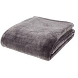 Catherine Lansfield Tamno siva deka od mikropliša 130x170 cm Raschel Velvet – Cijene