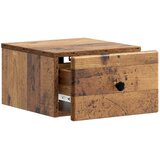  Noćni ormarić za montažu na zid Staro drvo 34 5 x 33 x 20 cm | shoptok.hr