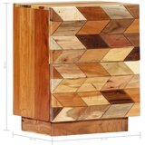  Noćni ormarić 40 x 30 x 50 cm od masivnog obnovljenog drva | shoptok.hr