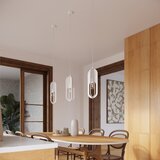 Sollux Lighting Obesna svetilka NICUS 1 bela, (21347683) | Shoptok.si