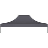 vidaXL Streha za vrtni šotor 4,5x3 m antracitna 270 g/m² | Shoptok.si