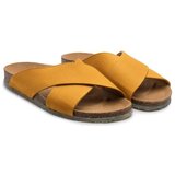 ZOURI Sandali & Odprti čevlji Sun Linen - Mustard Rumena Cene