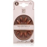 SOSU Cosmetics Salon Nails umetni nohti odtenek Chocolate Glazed 24 kos | Shoptok.si