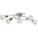 Rabalux hestia plafonjera E14 5x40W, hrom | ePonuda.com